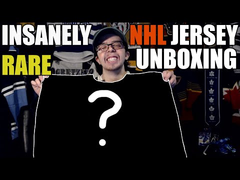 Unboxing One of the Rarest NHL Jerseys (Grail Jersey)