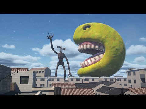 Real Pacman 3D Animation [Horror Short Film]