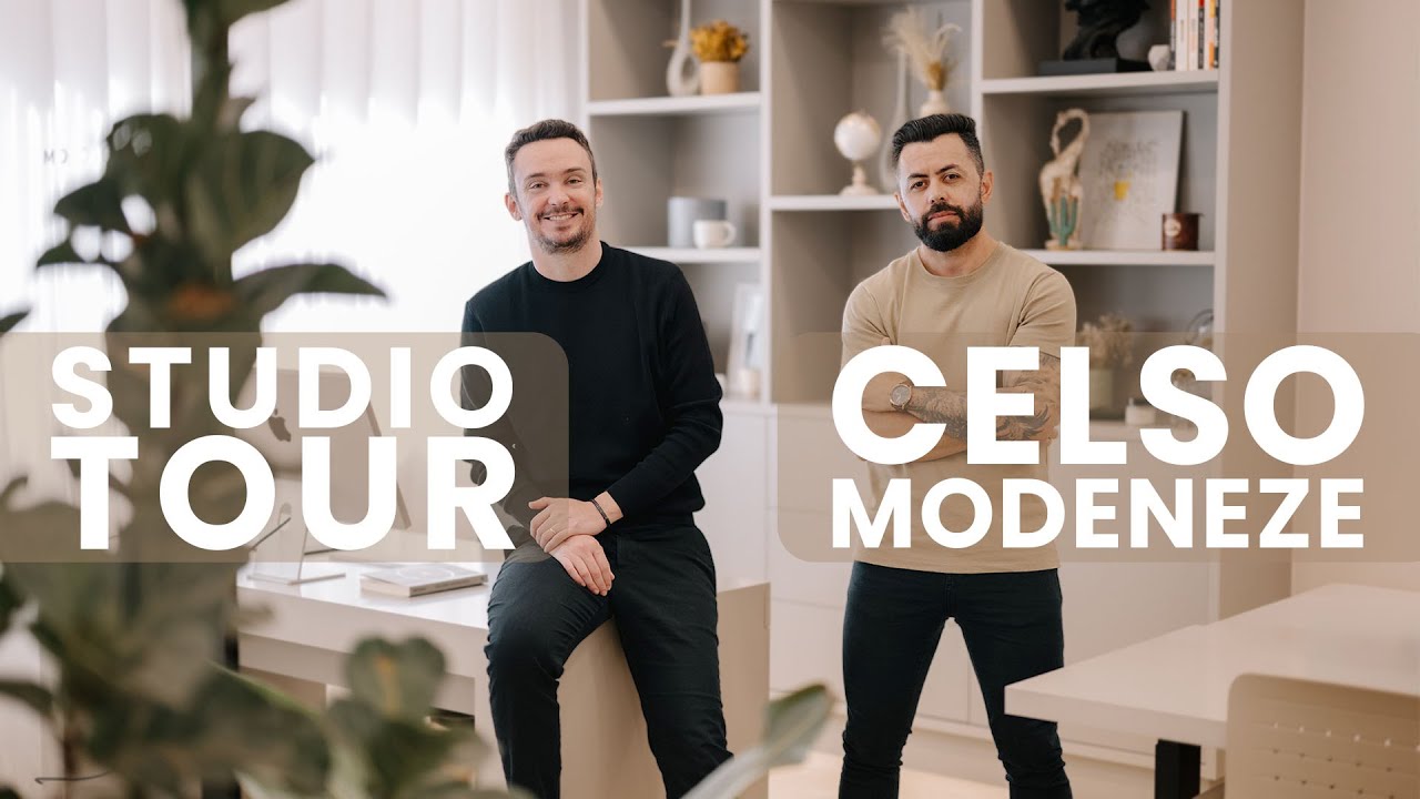 Um ESTÚDIO de PINTEREST! Celso Modeneze