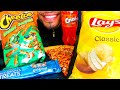 ASMR EATING JUNK FOOD MUKBANG JERRY INTENSE CRUNCHY FOODS SOUNDS NO TALKING