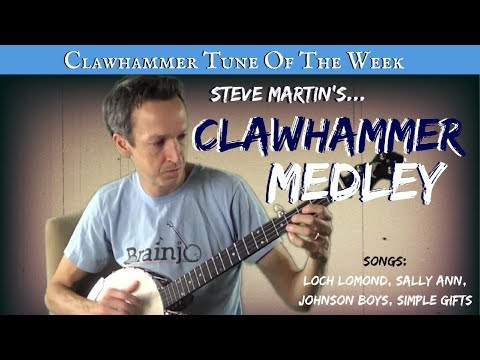 Clawhammer Banjo - Tune (and Tab) of the Week: Steve Martin's 