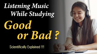 Listening Music while Studying is Good or Bad #shorts