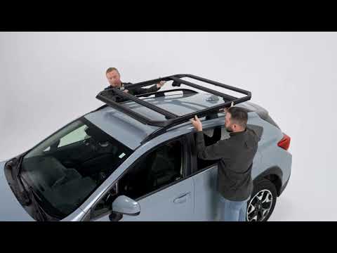 Thule Caprock - Montagem Bagageiro Gradeado 4KUHD