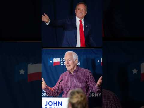 Video Thumbnail: John Cornyn and Ken Paxton advance to GOP runoff for Texas Senate seat