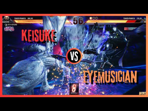 Tekken 8 - ZETA | KEISUKE (KAZUYA) VS EyeMusician (YOSHIMITSU)