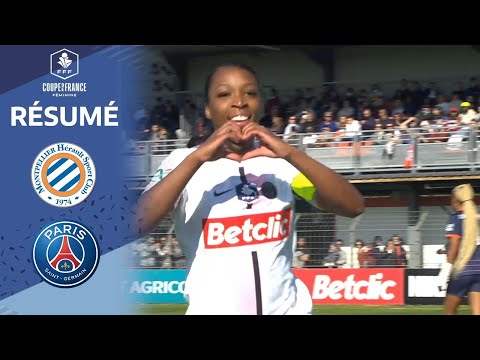 1/4 : Montpellier - PSG, 1-3, tous les buts I FFF 2022