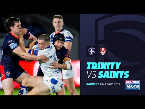 Highlights | Wakefield Trinity v St Helens | 2025 Betfred Super League | Round 21