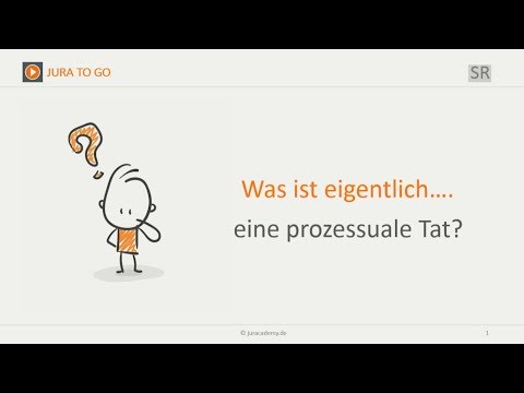 Jura2Go - What exactly is a procedural act? ► juracademy.de
