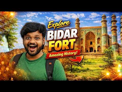 Exploring Bidar Fort 🏰| The Crown👑 Jewel of Karnataka 🌄| Complete Tour, History
