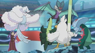 Mega Altaria (Drasna) vs Dracovish & Sirfecht'd (Ash) AMV - Pokemon Journeys Episode 104