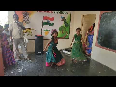 Single single song dance performance by nvk Mpup school children