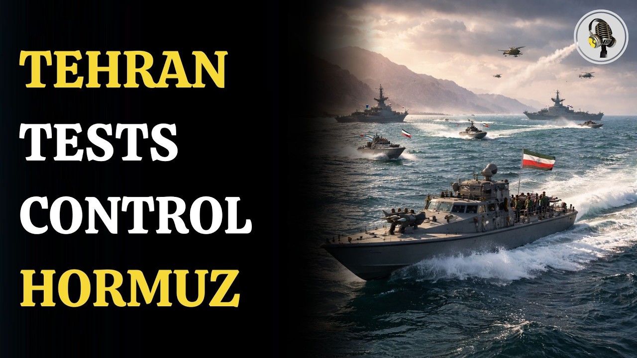 IRGC Military Drills in Strait of Hormuz: Iran’s ‘Smart Control’ Strategy Explained | WION Podcast