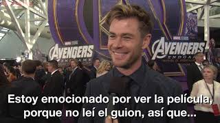 Alfombra roja de Avengers Endgame