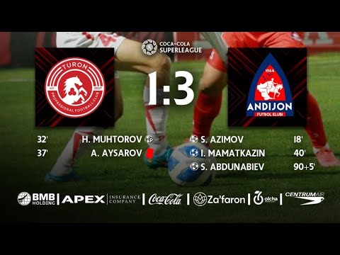 TURON 1:3 ANDIJON                                                   Coca-Cola SUPERLEAGUE 25-TUR H/L