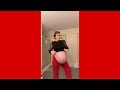 Pre-pregnancy clothes try on 12