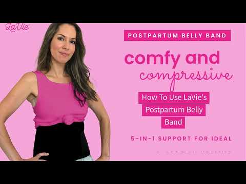 How To Use The LaVie Postpartum Belly Band