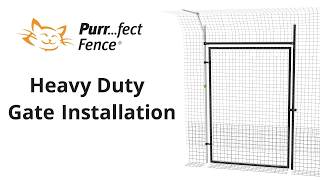 Heavy Duty Gate Installation