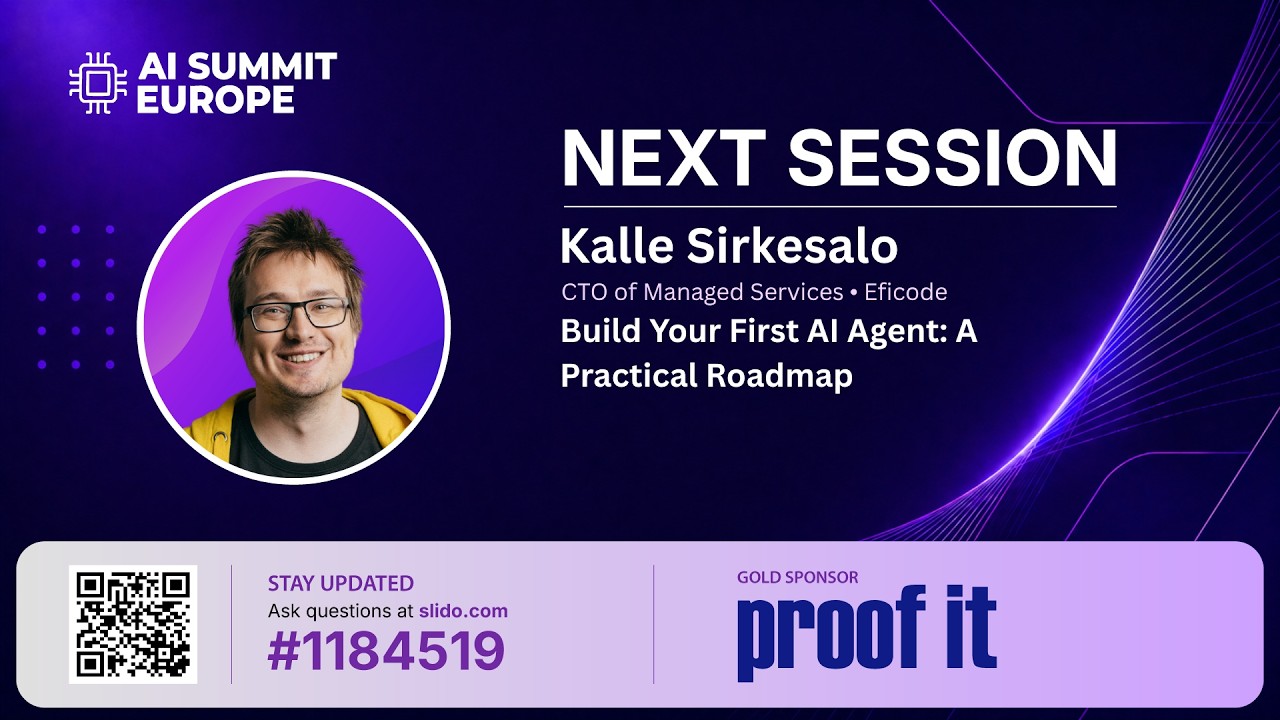 Kalle Sirkesalo: Build Your First AI Agent: A Practical Roadmap