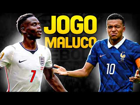 O BRASIL GANHARIA DESSA FRANÇA | Inglaterra 6x4 França