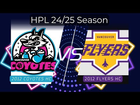 2024.12.10 HPL 2012 Coyotes HC vs Flyers HC