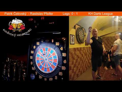 Rastislav Pfeifer - Patrik Čelovský (KH Darts League)