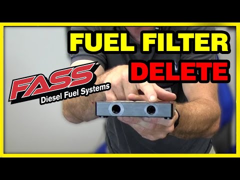 HIGHLY RECOMMENDED FASS Fuel Filter Delete Block - 10-18 #Dodge #Cummins #diesel #cumminsdiesel
