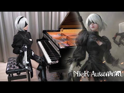 The BEST NieR: Automata Music Piano Medley - Weight of the World / Vague Hope / City Ruins .. -
