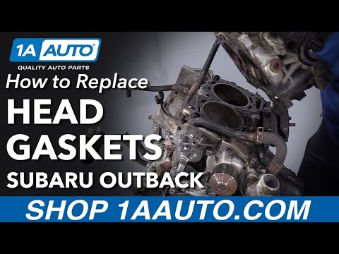 How to Replace Head Gaskets 00-09 Subaru Outback Wagon