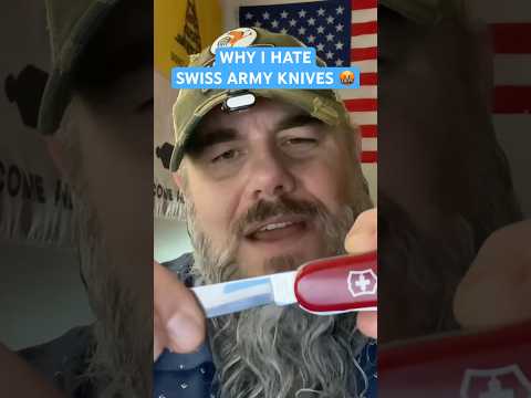 WHY I HATE VICTORINOX SWISS ARMY KNIVES 🇨🇭⚔️🤬 #youtubeshorts #blade #edc