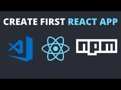 First React App Using Create React App Vs Code Npx Npm