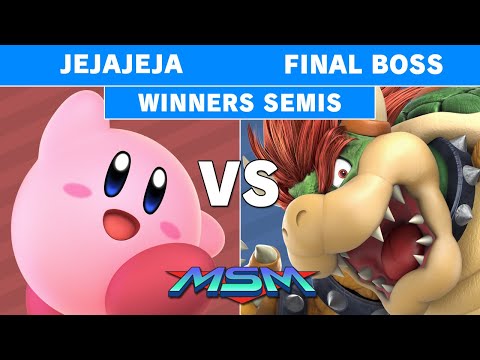 MSM Online 23 - Jejajeja (Kirby) Vs. FinaL Boss (Bowser) Winners Semis - Smash Ultimate