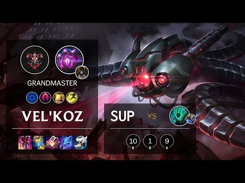 Vel'Koz Support vs Thresh - EUW Grandmaster Patch 10.24