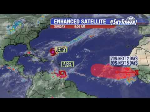 Tropical weather forecast: September 22, 2019