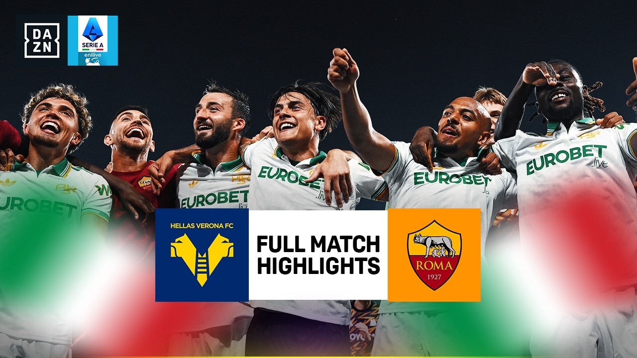 Hellas Verona vs Roma | Lega Serie A Highlights | Matchday 38 | 2025-2026