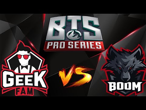 LIVE: Geek Fam vs BOOM Esports (Bo3) - BTS Pro Series: SEA w/ anti lag club