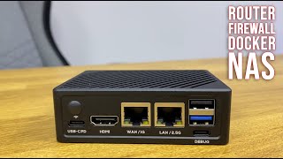 A Router Firewall NAS Docker ALL in ONE !! NanoPi 