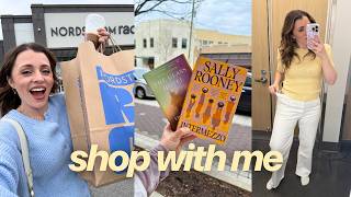 VLOG: Spring Shop with Me, Book chat, Skylight calendar review, Nordstrom Rack try-on
