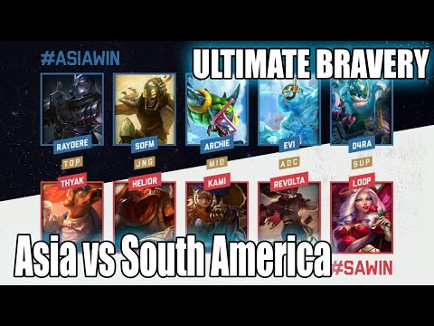 South America vs Asia | Ultimate Bravery Show Match IWC All-Star Melbourne 2015 Day 3