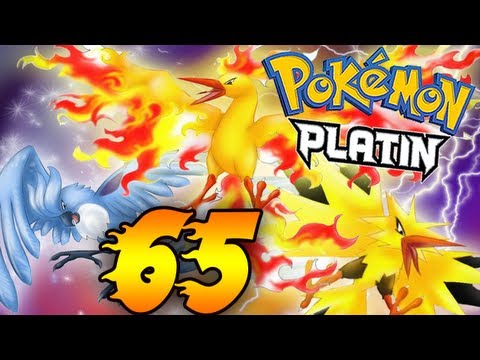 Let's Play Pokemon Platin - Part 65 - Arktos, Zapdos, Lavados