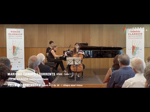 Festival VERÃO CLÁSSICO 2019 - TalentFest, Mariona Camats i Torrents (cello) - Mendelssohn