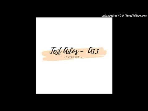 Ados A1.1 Exercice 2
