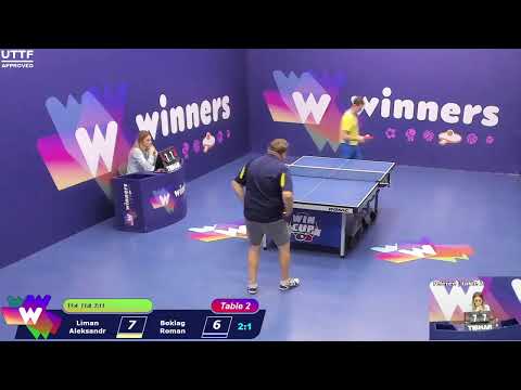 WINners CUP table 2  24.11 Liman Aleksandr - Boklag Roman 19:30