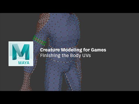3D Creature Modeling for Games with Maya and ZBrush - Lesson 17 / 22