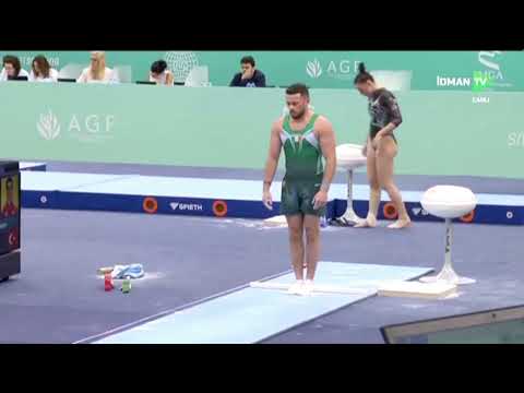 Dominick Cunningham (IRL) - Vault - Qualifications - Baku World Cup 2023