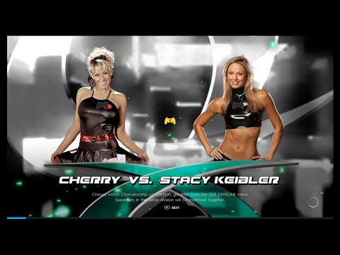 WWE 2K22: Cherry vs Stacy Keibler