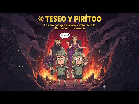 ⚔️ Teseo y Pirítoo: Los amigos que quisieron robarse a la Reina del Inframundo