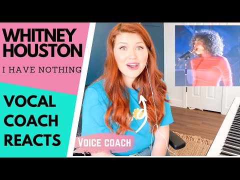 VOCAL COACH REACTS - Whitney Houston "I have Nothing" LIVE