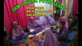 Download lagu JAM JANENG PUTRI SEJATI desa langse Kecamatan karangsambung kabupaten kebumen mp3