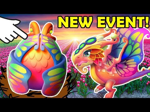 Hatching the BUTTERFLY DRAGON + New DD Event! Patriot + Raptor Rewards! - DML #887