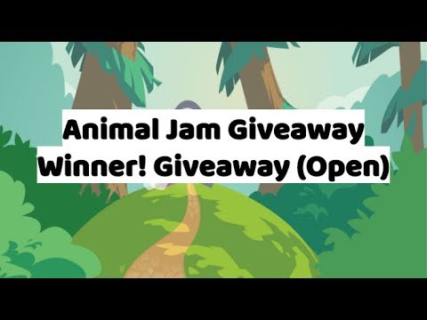 Animal Jam Giveaway Winner! Giveaway (Open)2019